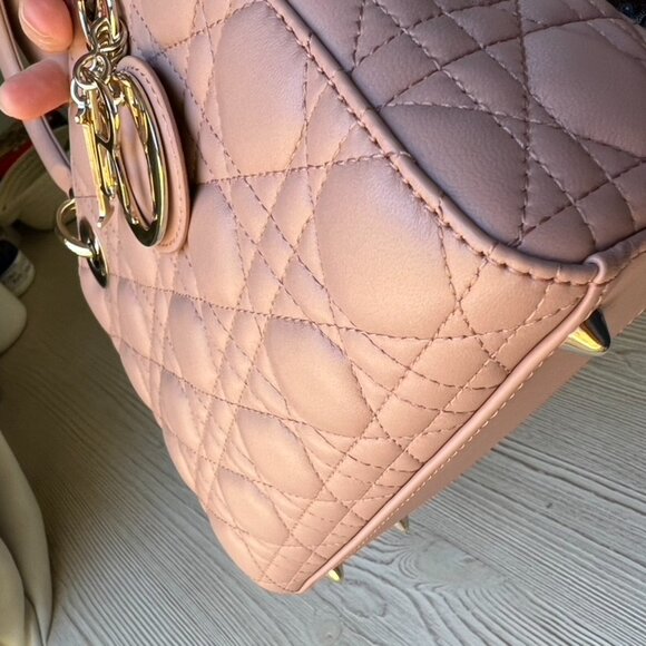 Lambskin Cannage Small My ABCDior Lady Dior Fard - Picture 14 of 16